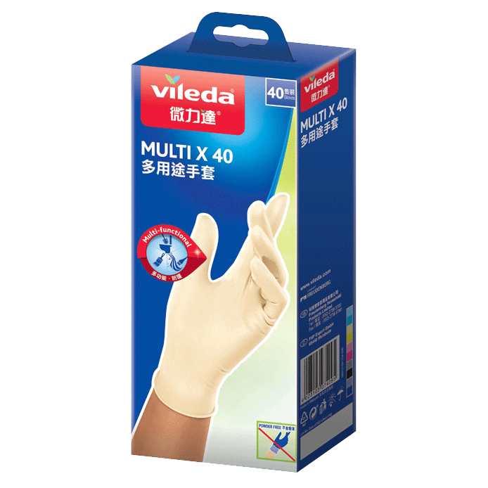 Vileda Fresh Comfort Latex Gloves S/M - 1 ea